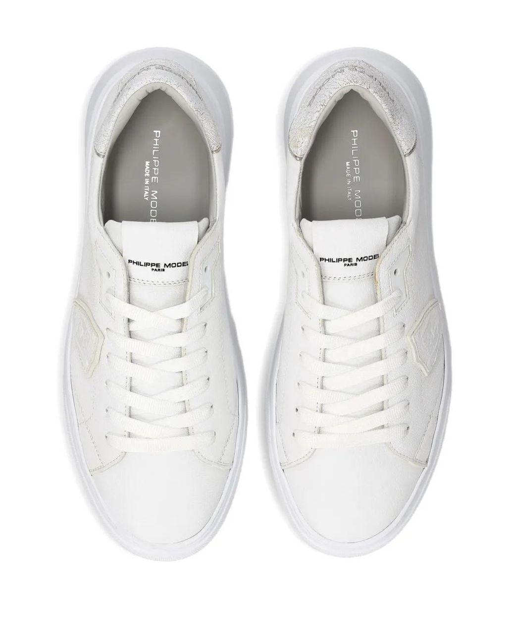 Philippe Model White Sneakers for men