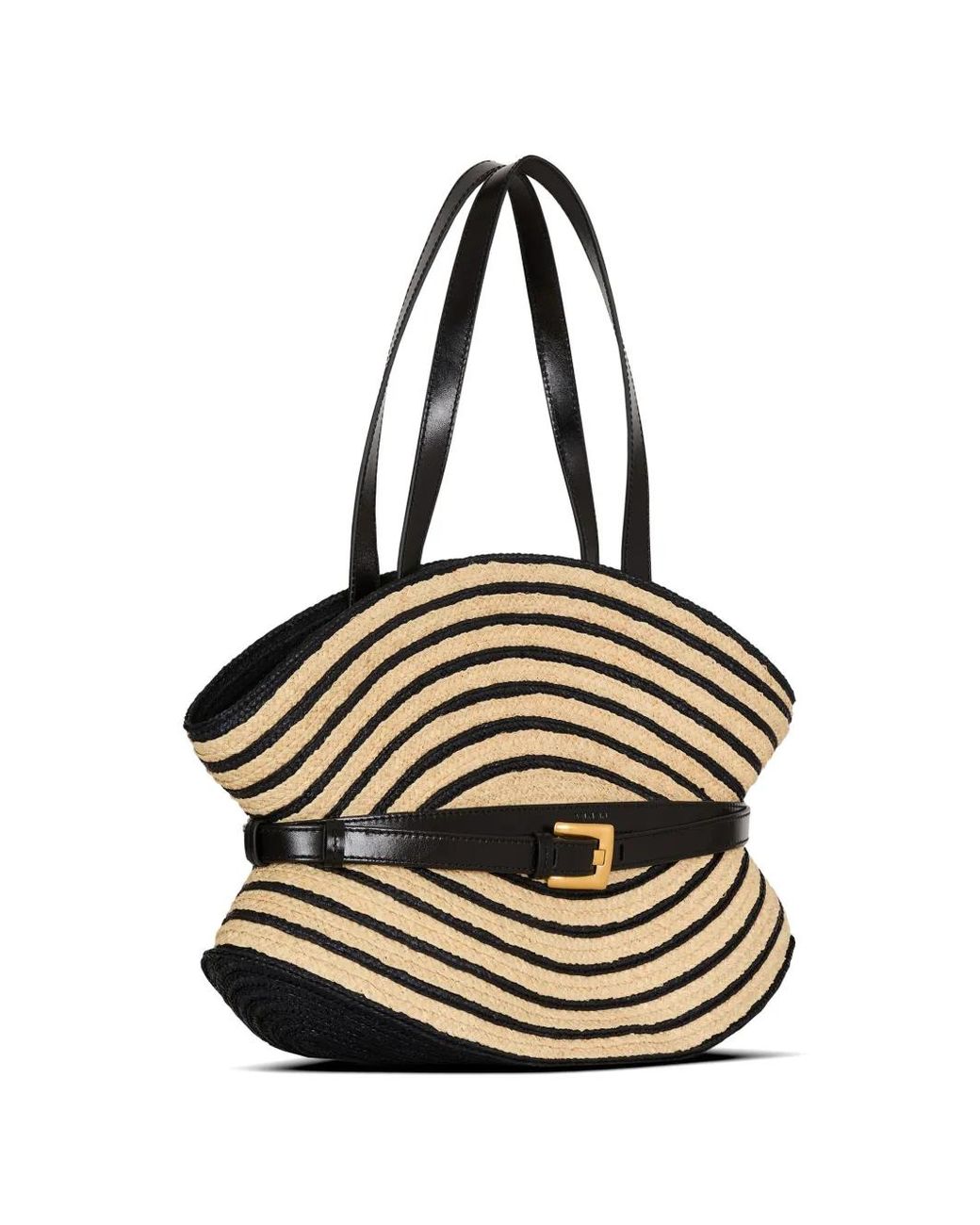 Balmain Black Medium Shuffle Bag