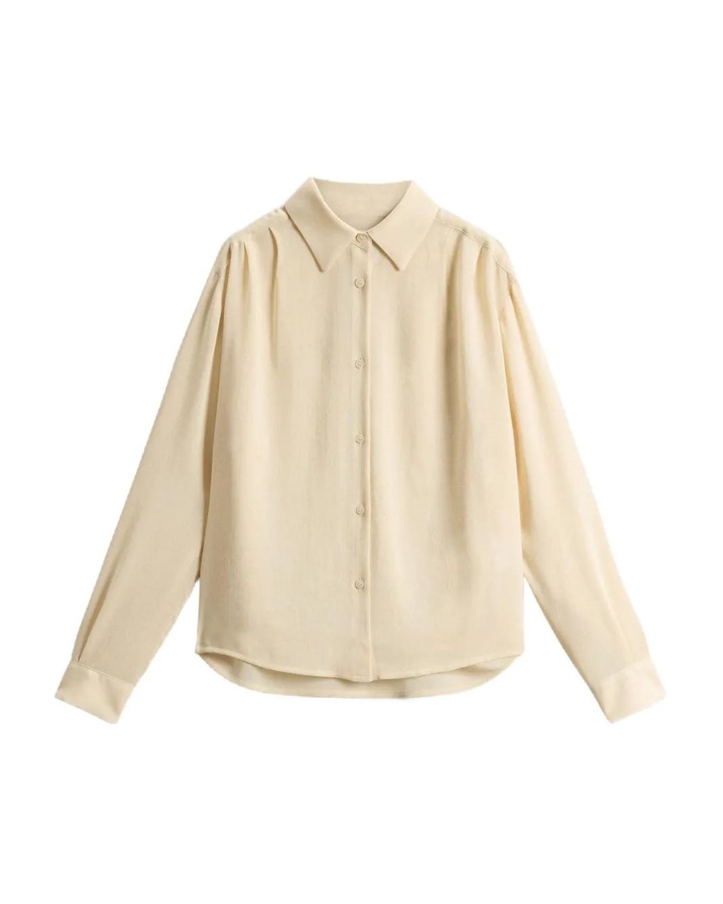 Woolrich Natural Collared Shirt