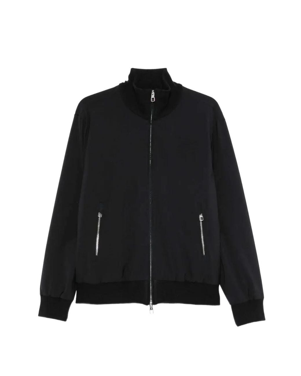 Montecore Black Veste Bomber À Fermeture Zippée for men
