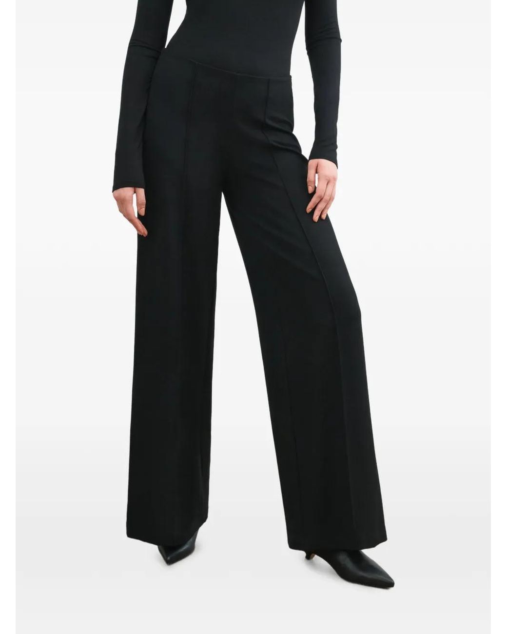 MARCELLA Black Gina Seam Detailing Trousers