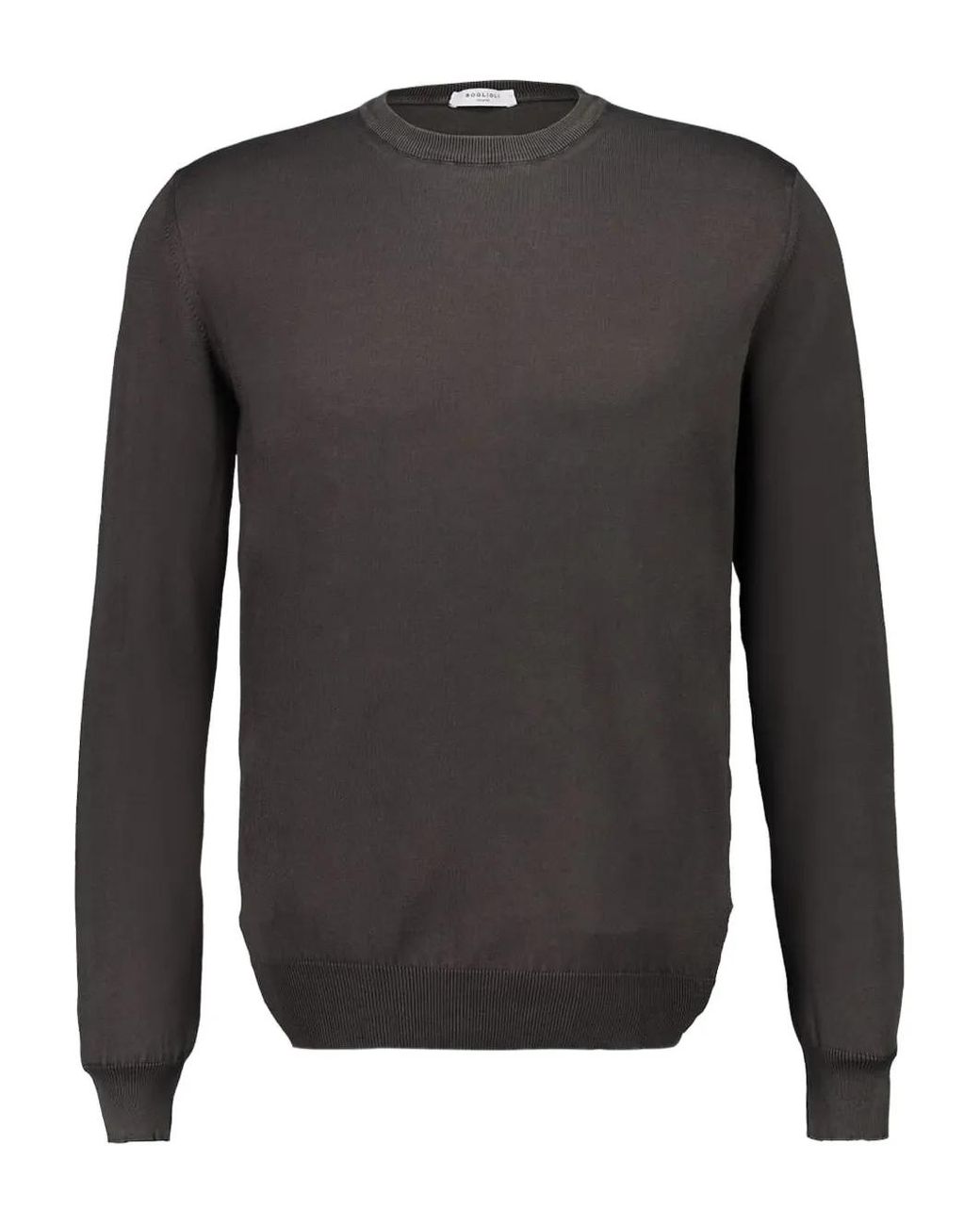 Pull En Coton Boglioli pour homme en coloris Gray