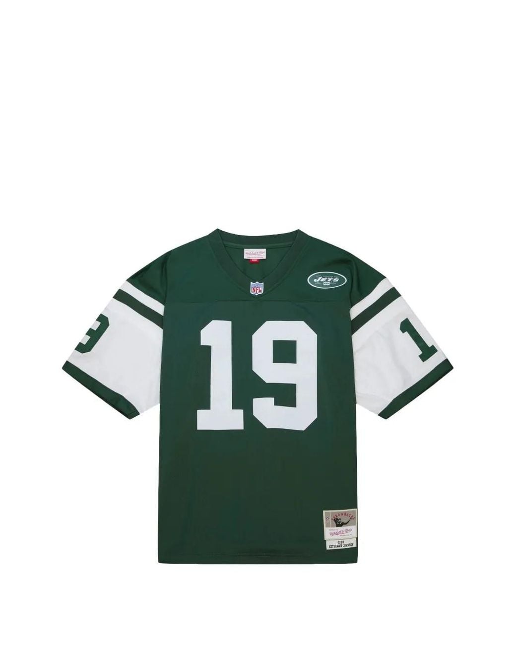 Mitchell & Ness Green Keyshawn Johnson Short-Sleeve Jersey for men