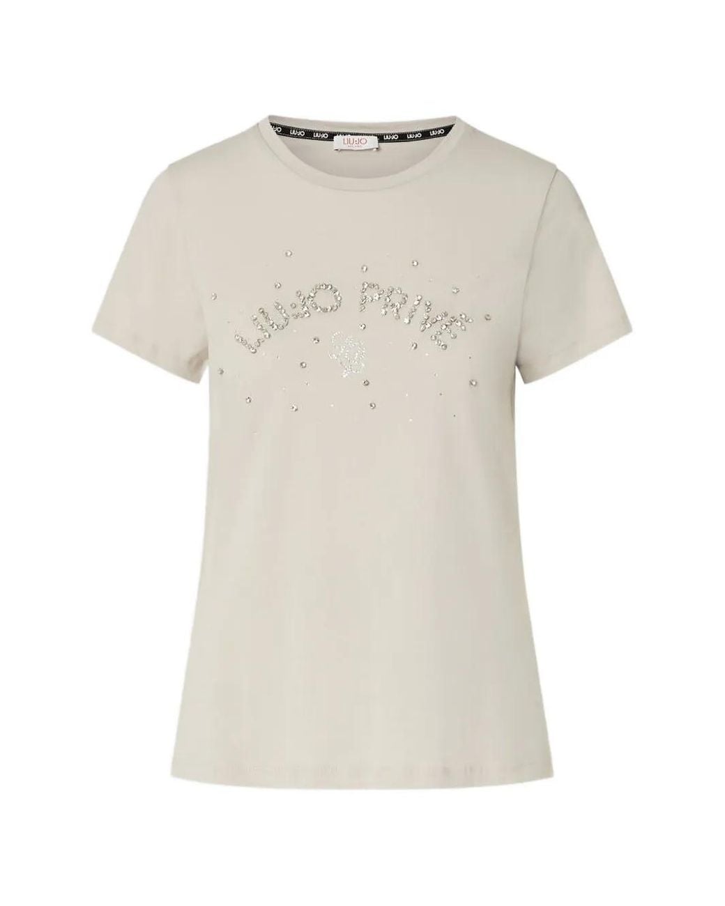 Liu Jo White T-Shirt With Logo