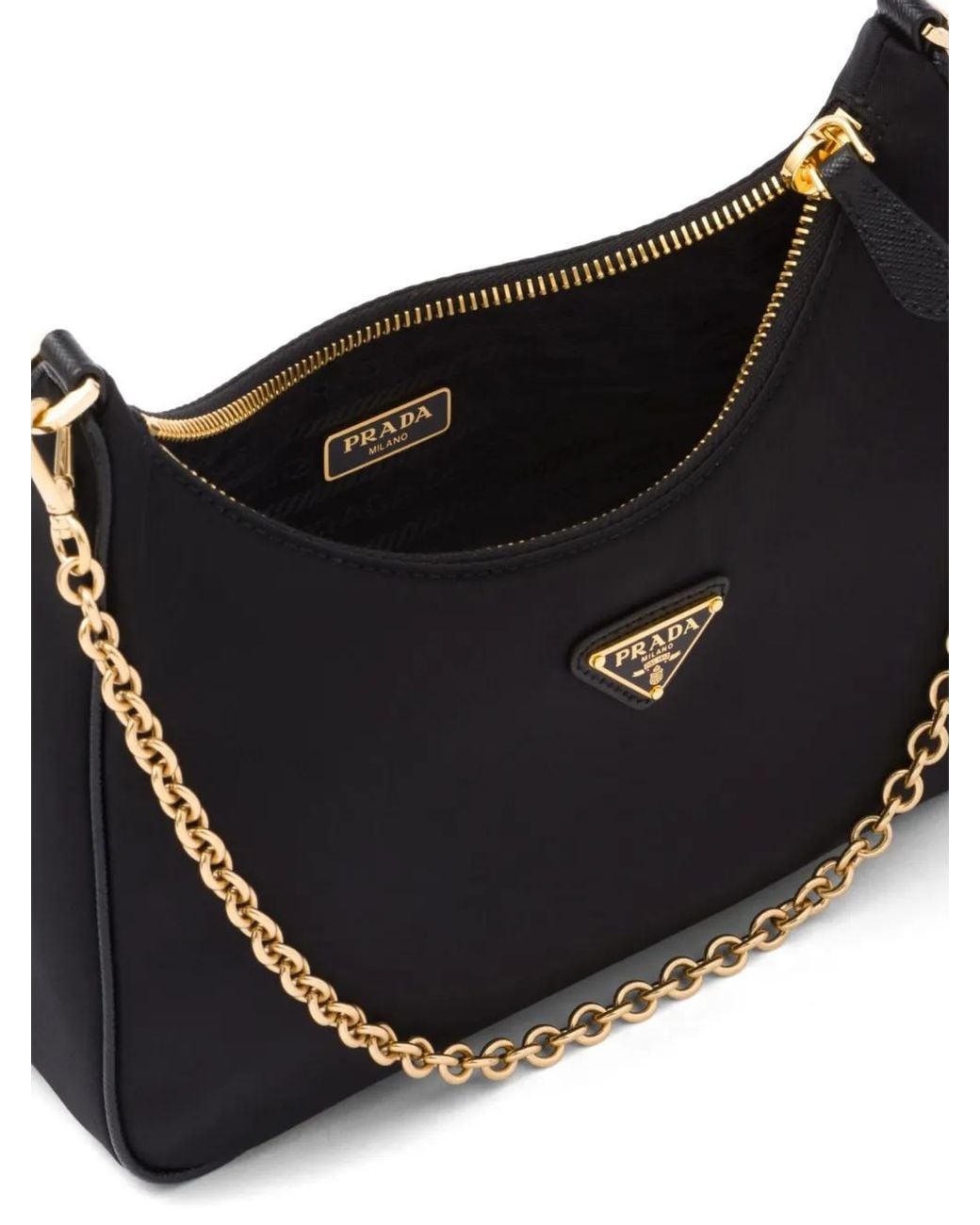Prada Black Re-Edition 2005 Re-Nylon Bag