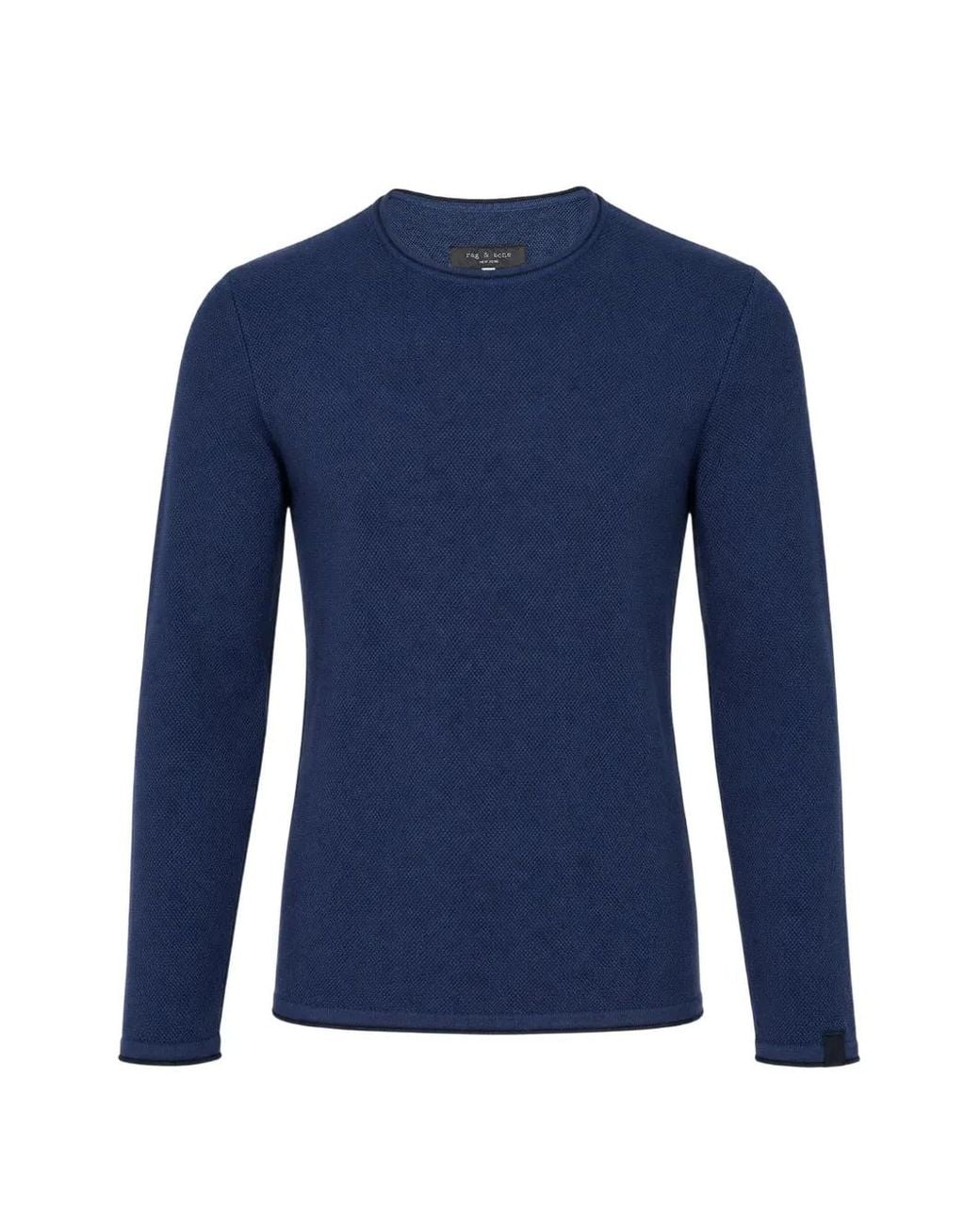 Pull Brooks À Col Rond Rag & Bone pour homme en coloris Blue