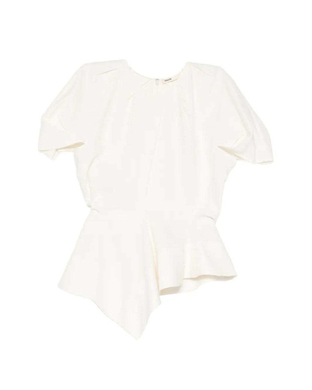 Khaite White Rumi Top