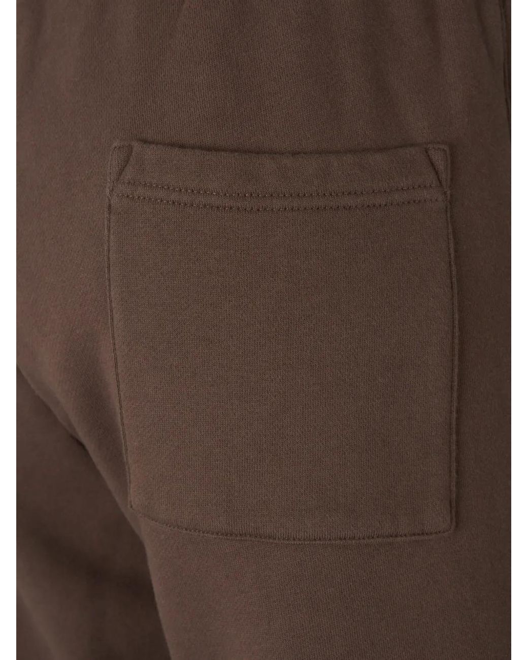 Sporty & Rich Brown Logo-Print Track Pants