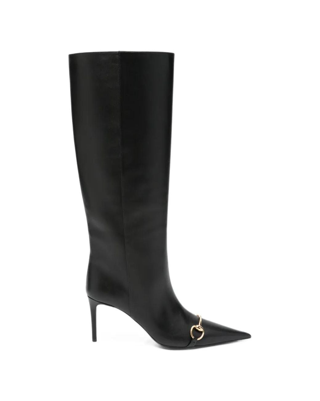 Gucci Black Donna Slip-On Boots