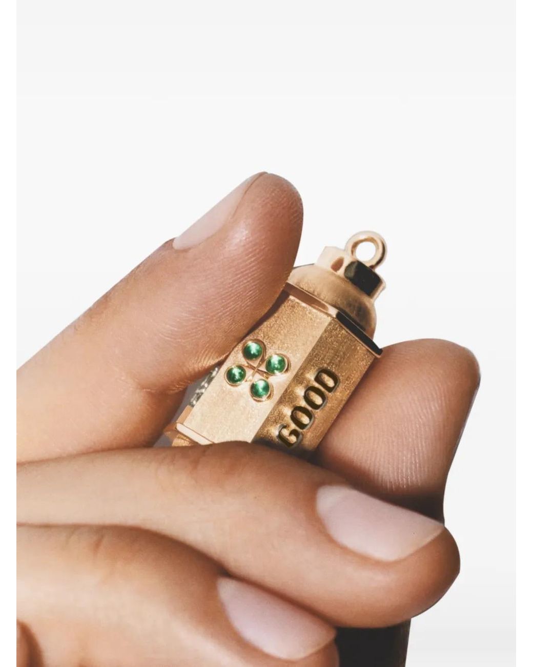 Marie Lichtenberg Metallic Good Things Locket Necklace