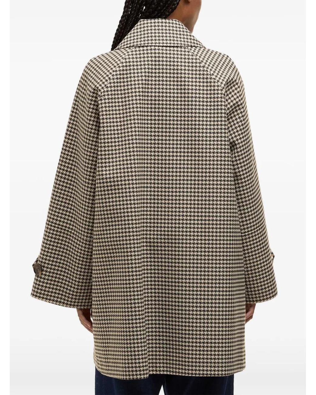 Barbour Gray Kennedy Check Showerproof Jacket
