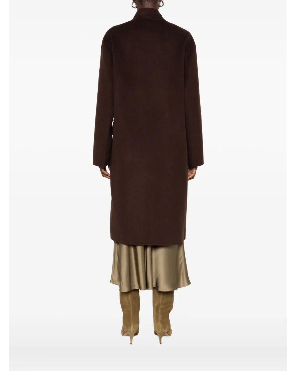 Ottod'Ame Black Belted Coat