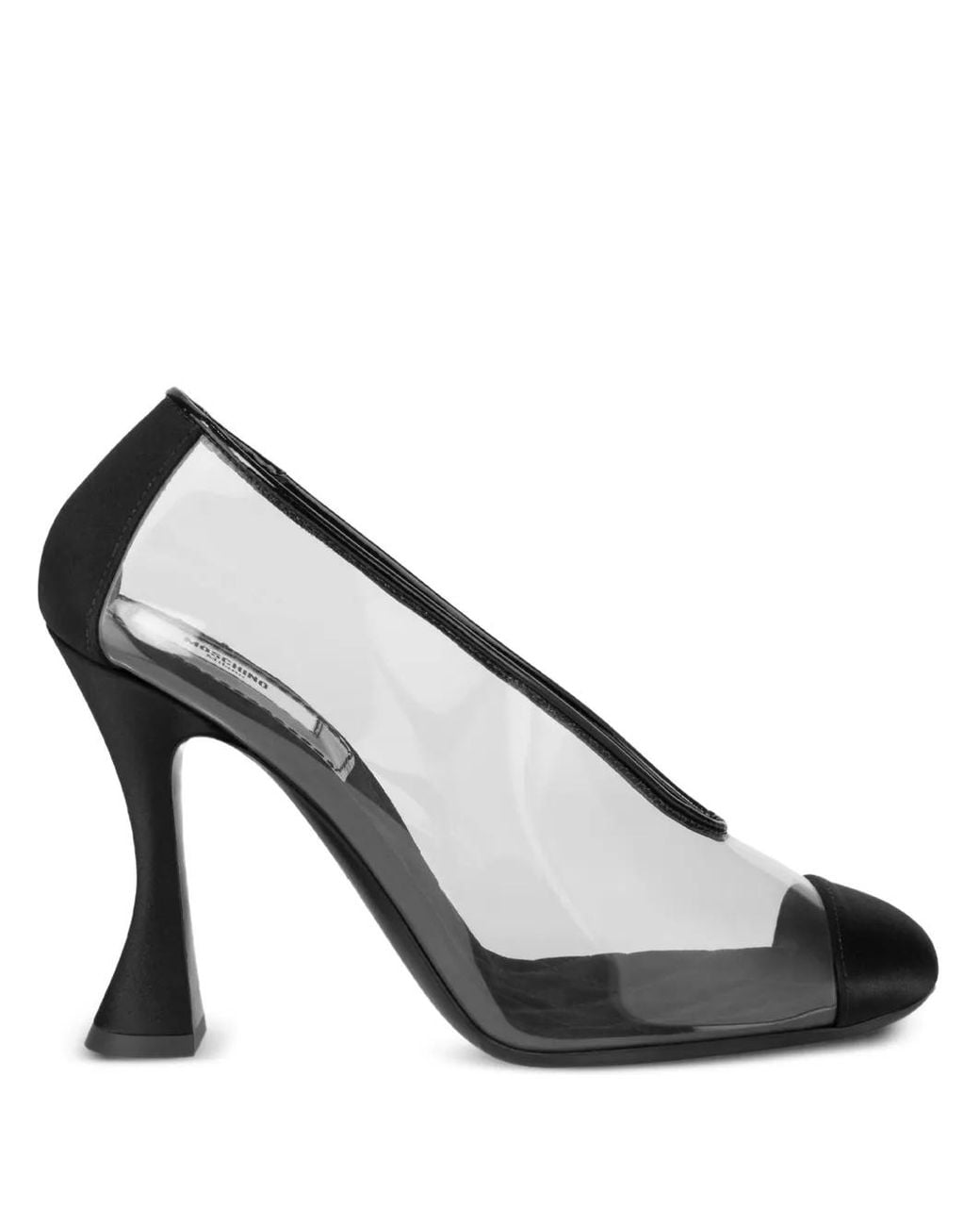 Moschino White Pvc Pumps