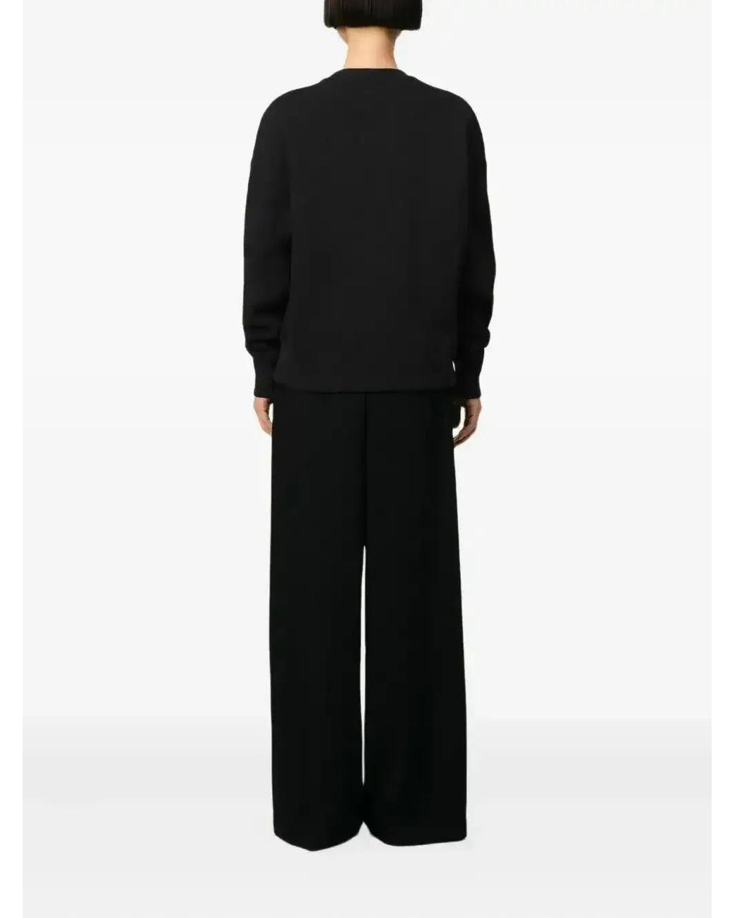 AMI Black Ami De Coeur Sweatshirt