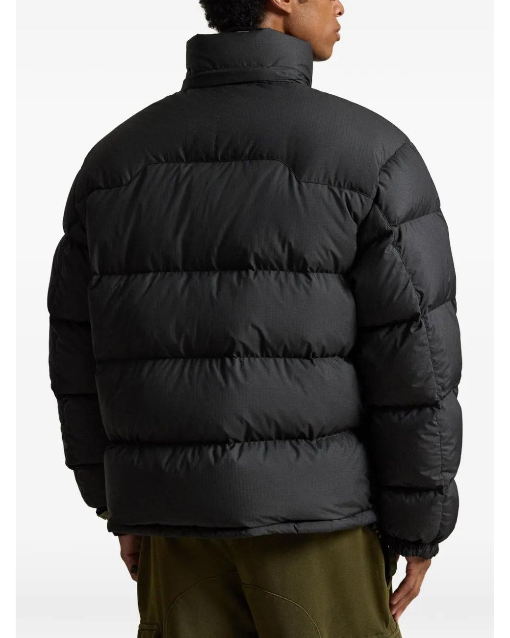 Polo Ralph Lauren Black Hooded Puffer Jacket for men