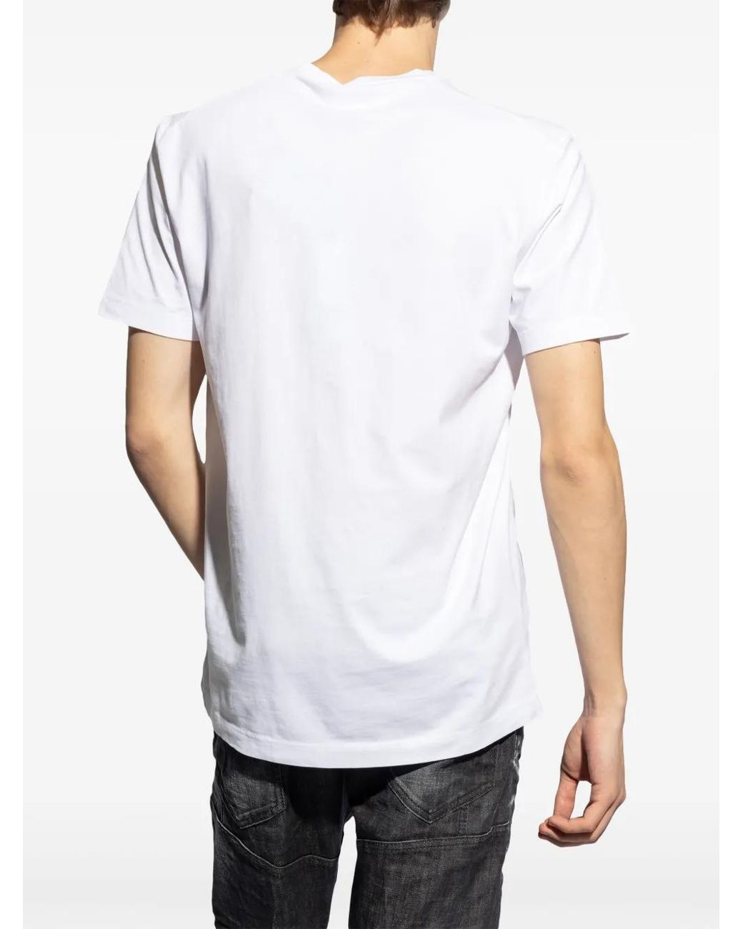 DSquared² White Teen Jodie Leather Shoulder Bag for men