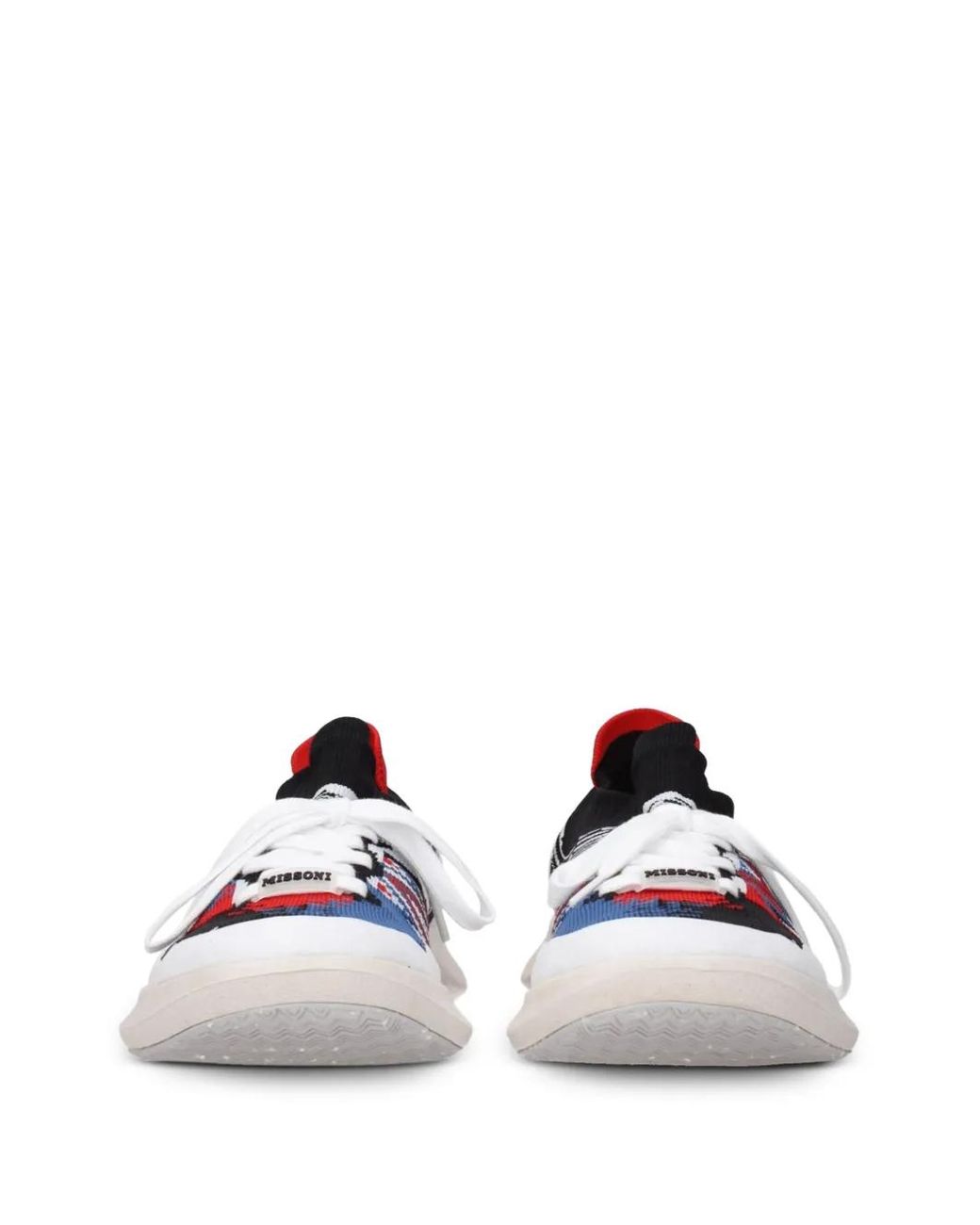 Missoni White X Acbc Fly Lace-Up Sneakers
