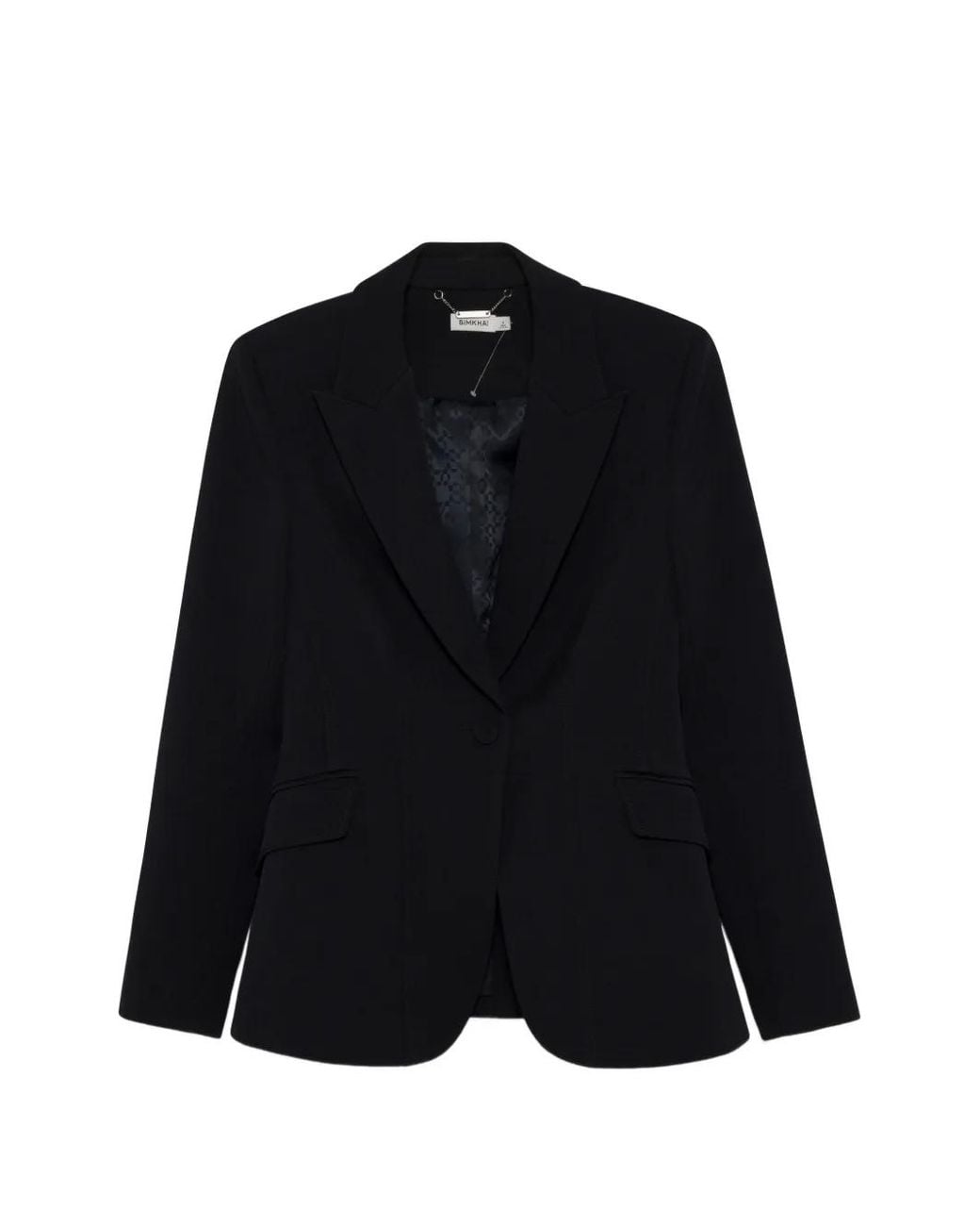 Jonathan Simkhai Black Meyers Twill Blazer