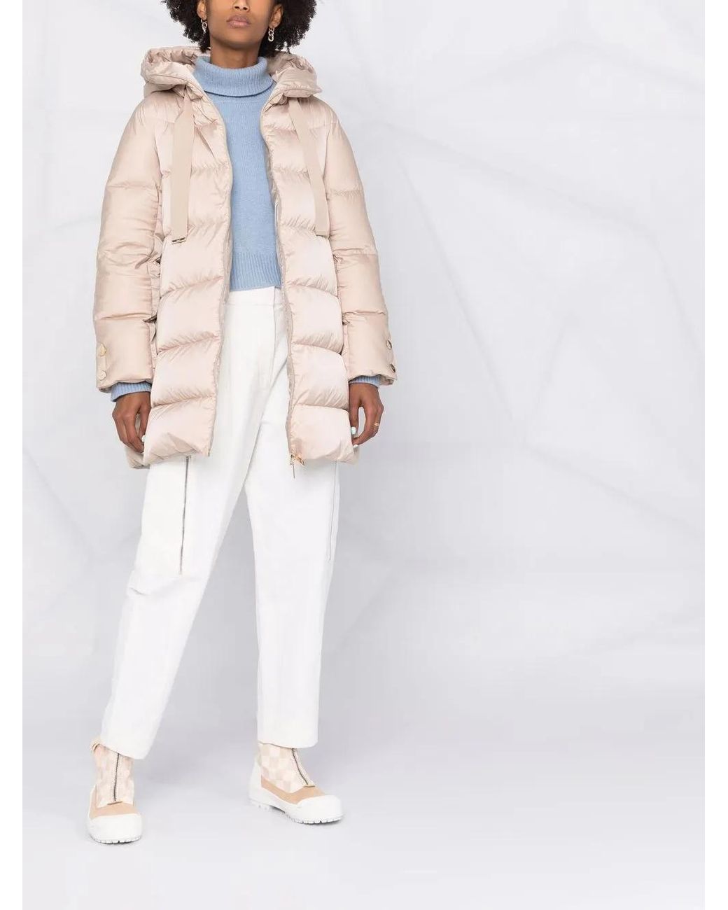 Herno Natural Coats Beige