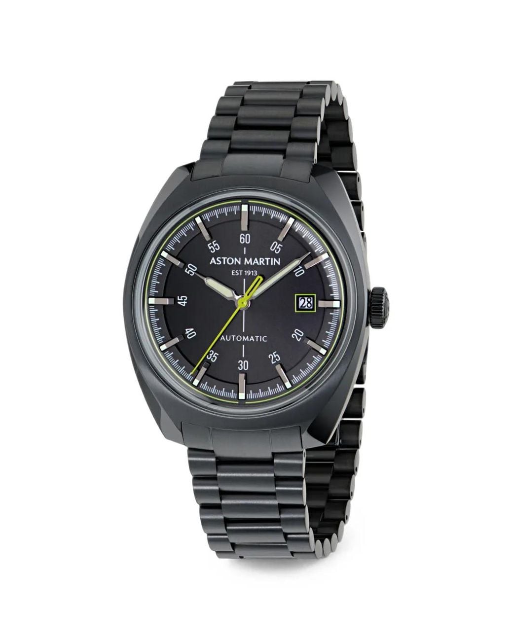Aston Martin Gray Round-Case 41Mm Watch for men