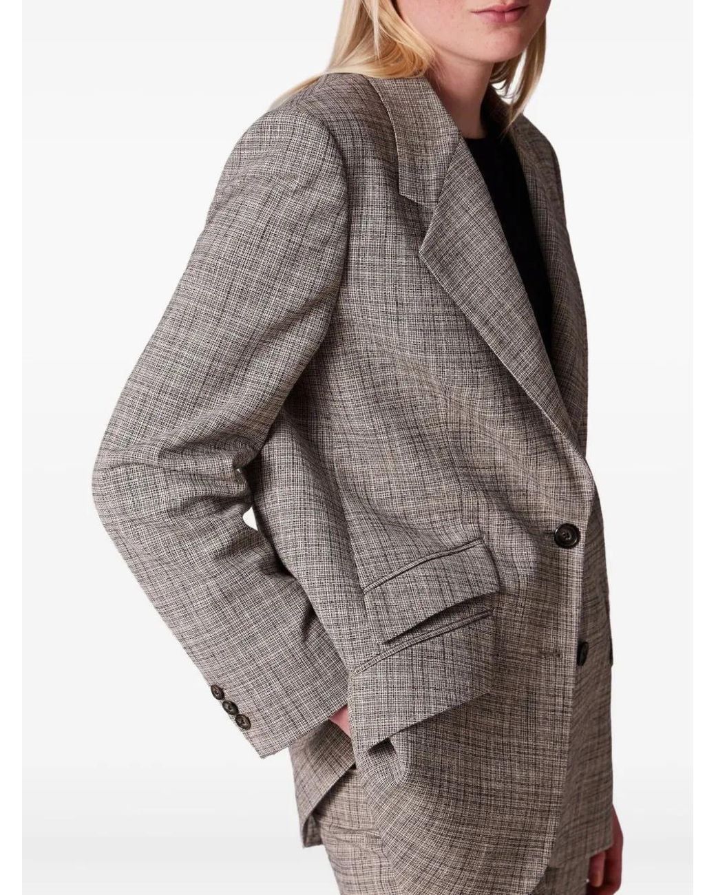 Paul Smith Gray Single-Breasted Blazer