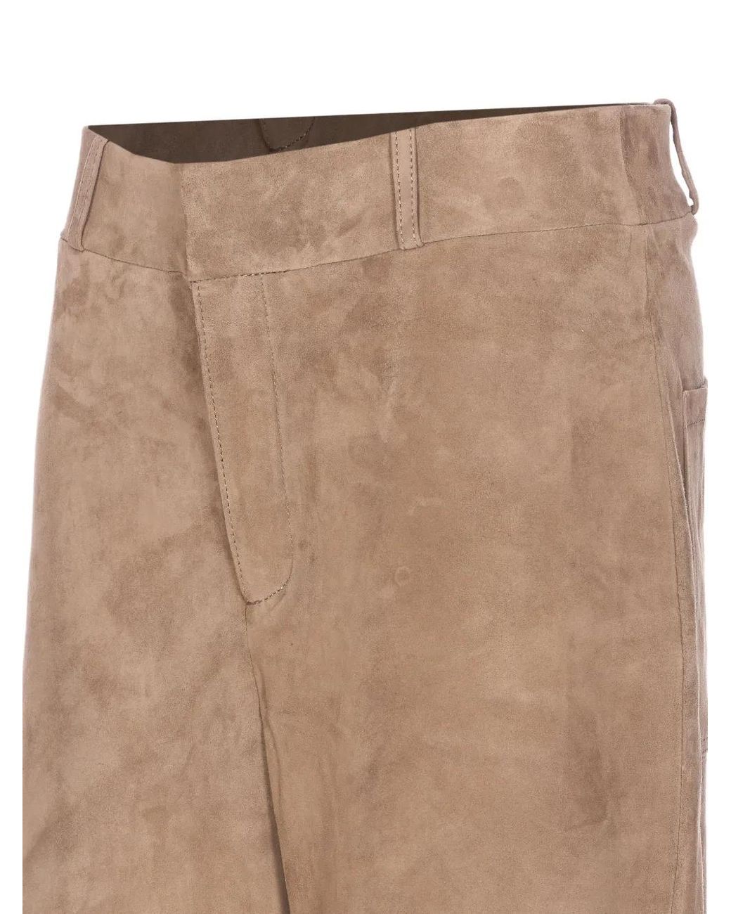Arma Natural Panelled Trousers