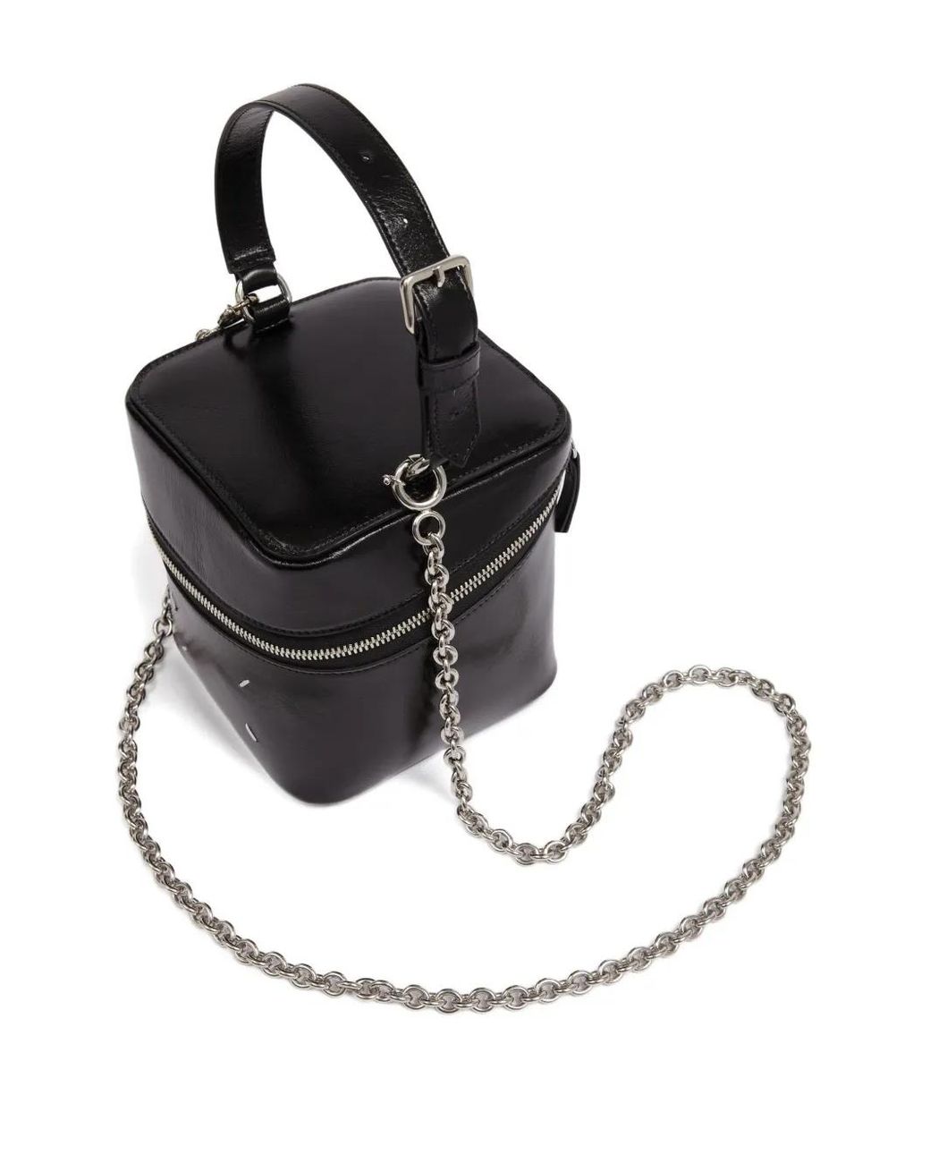 Maison Margiela Black Big Cube Clutch Bags