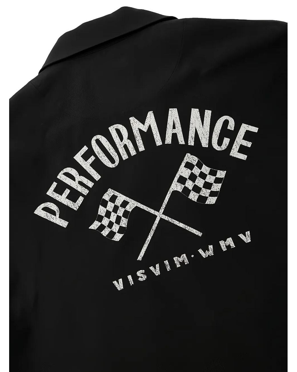Visvim Black Somer Swing Top Zip-Fastening Jacket for men