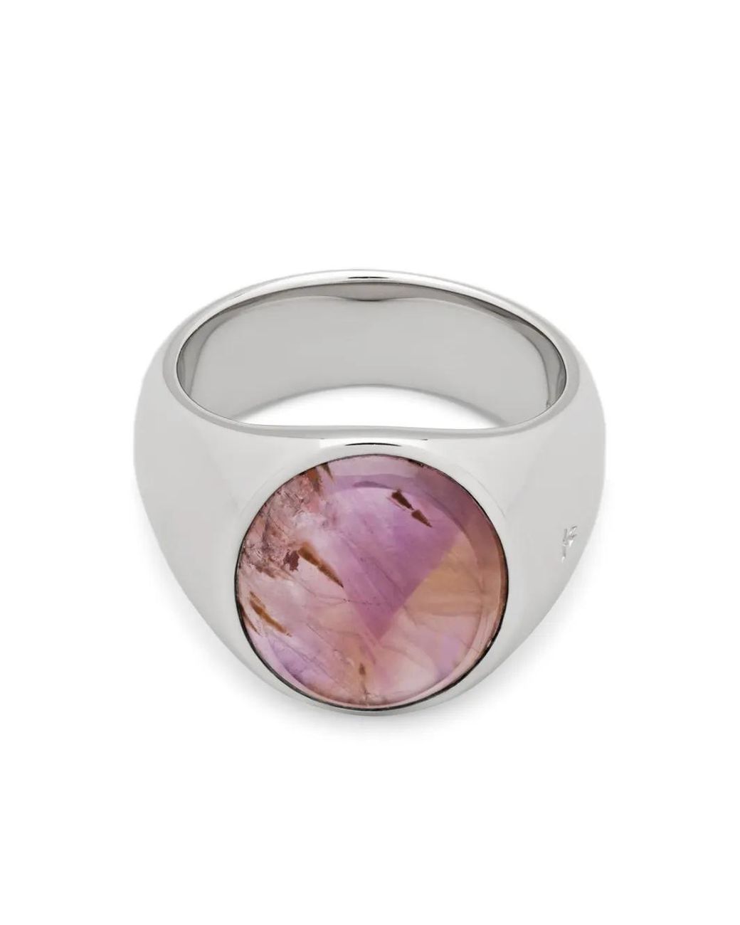 Tom Wood Pink Oval Sakura Ring