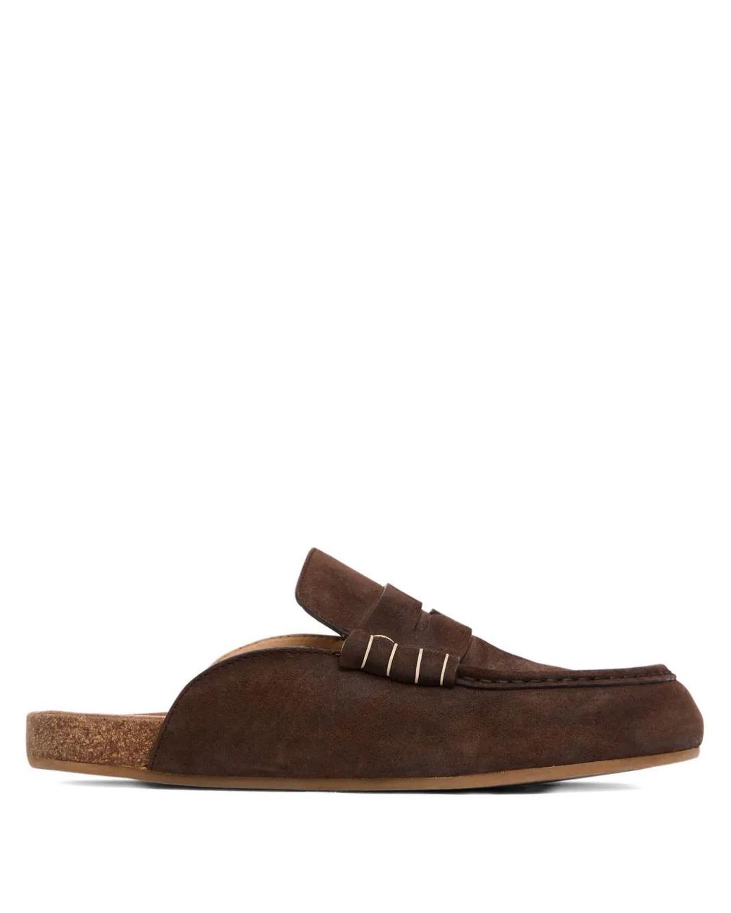 J.W. Anderson Brown Mules En Daim