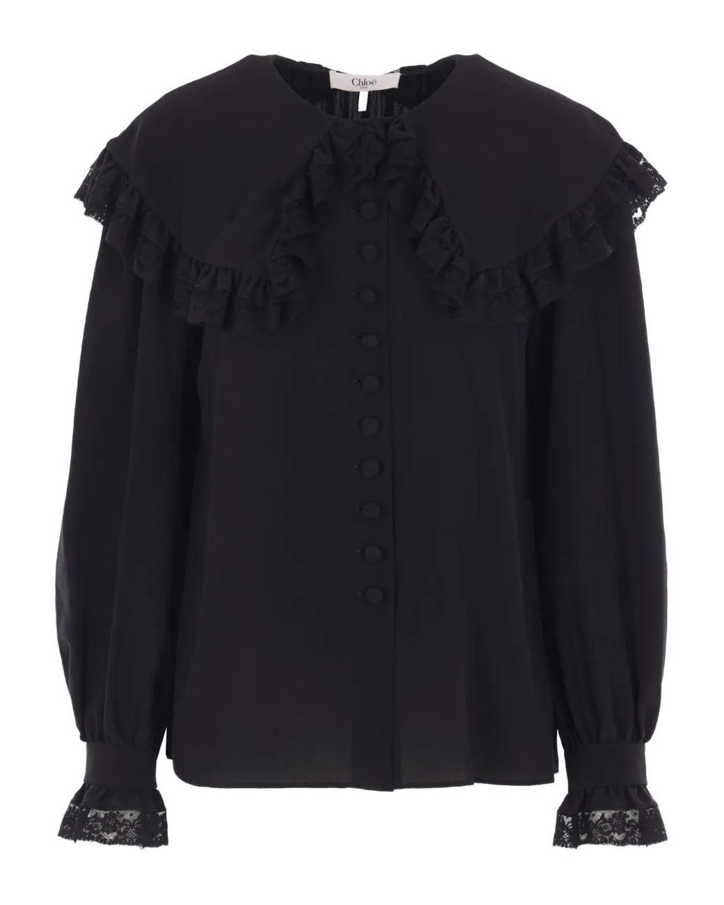 Chloé Black Blouses