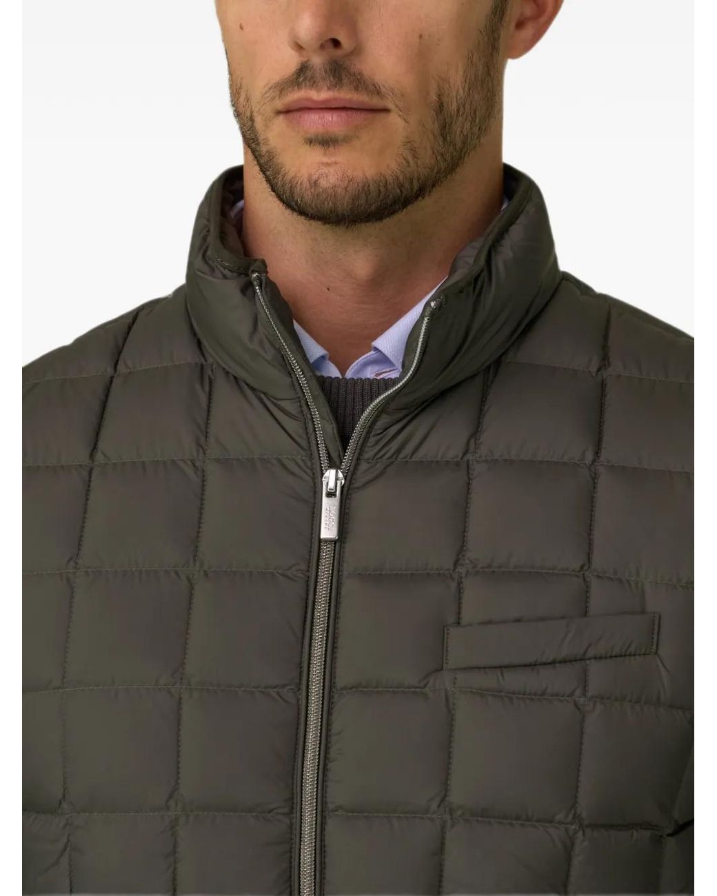 Boggi Gray Gilet for men
