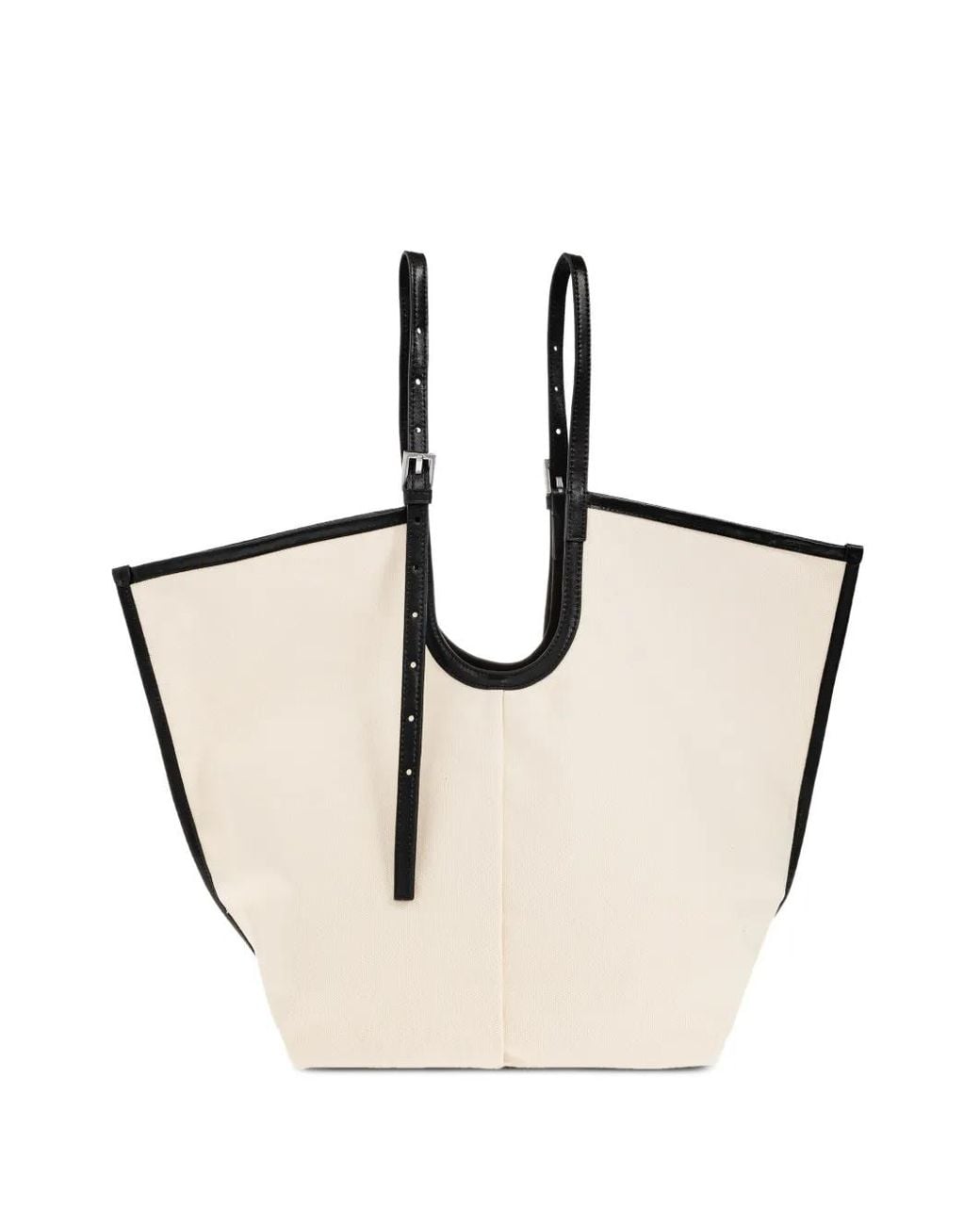 AllSaints Natural Ara Buckled-Strap Tote Bag