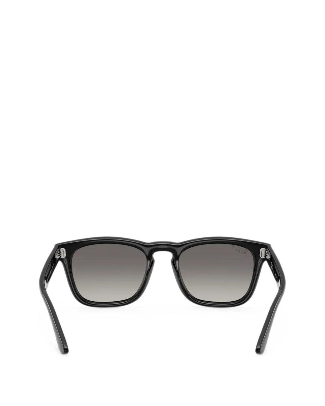 Ray-Ban Gray Square-Frame Sunglasses