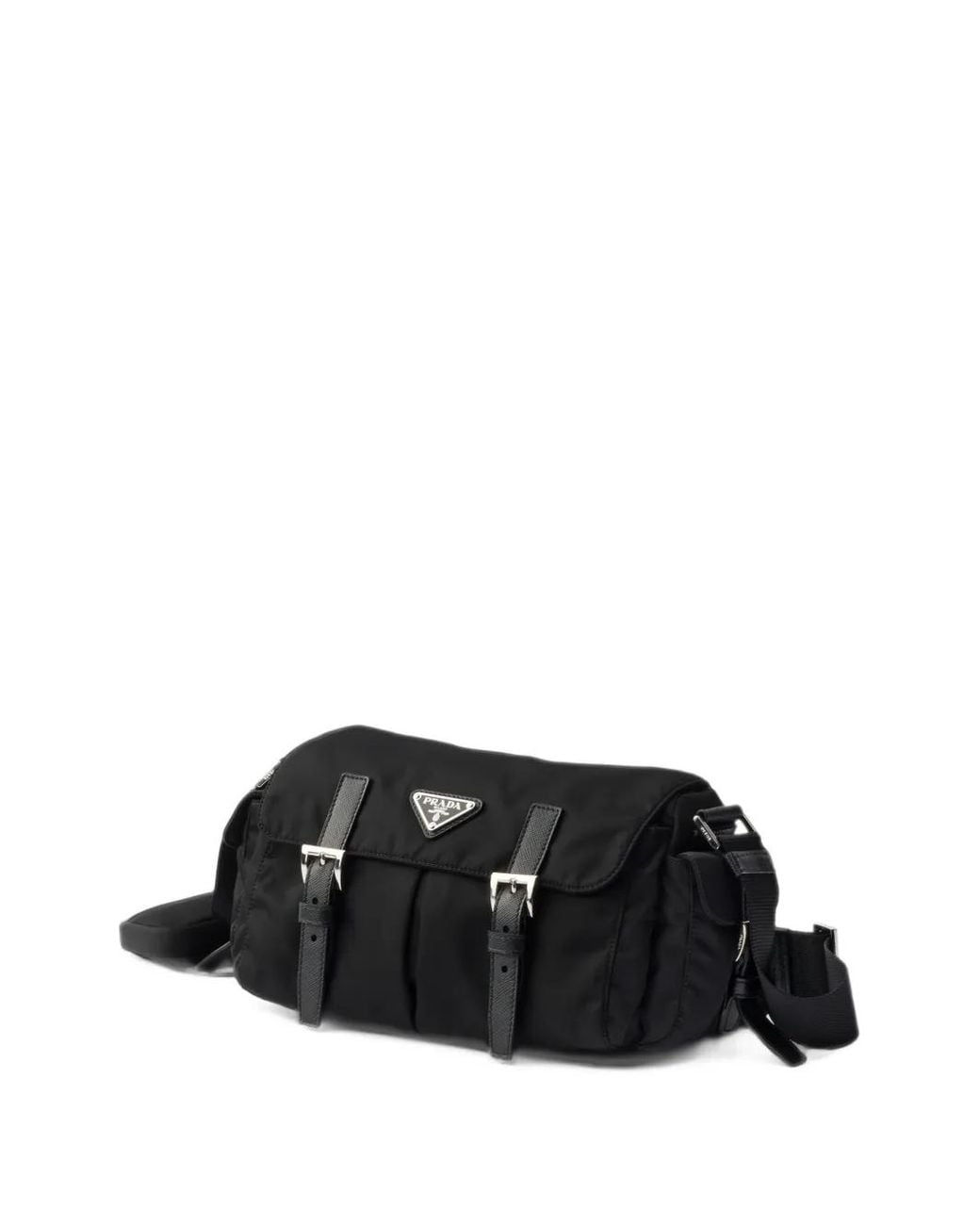 Prada Black Medium Re-Nylon Shoulder Bag
