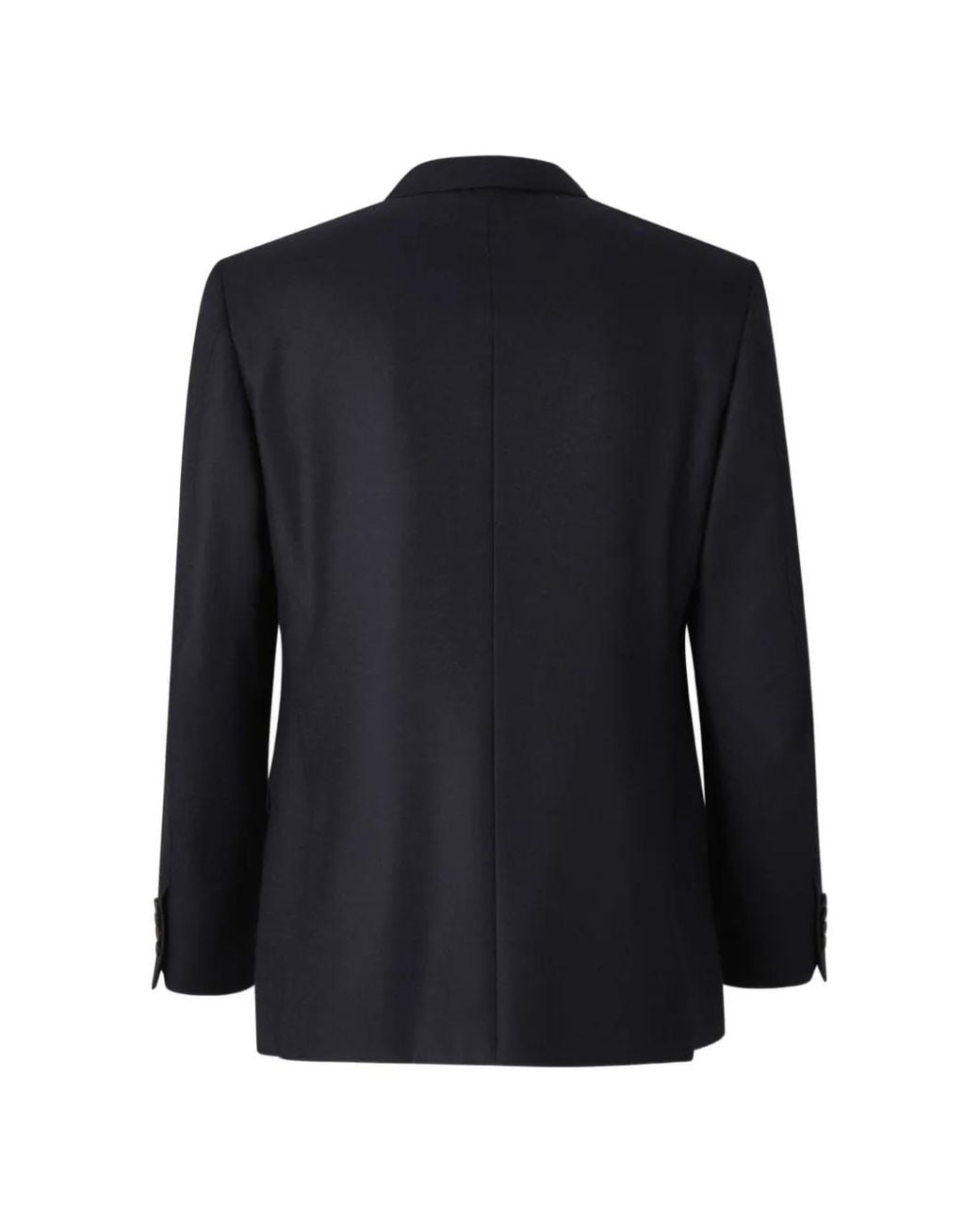 Canali Black Single-Breasted Blazer for men