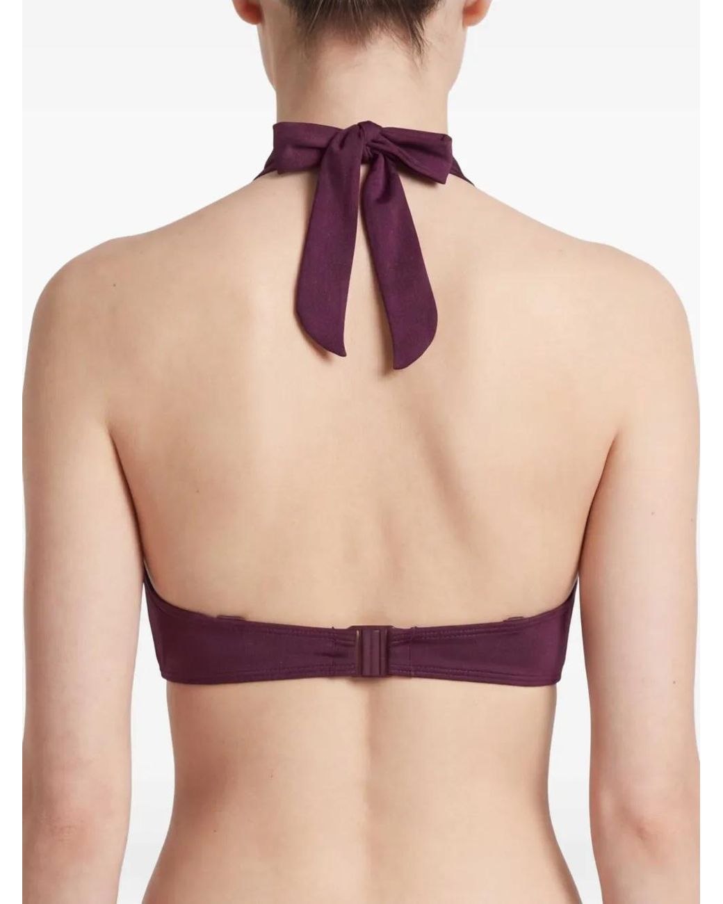 Marlies Dekkers Purple Padded Strapless Bikini Top