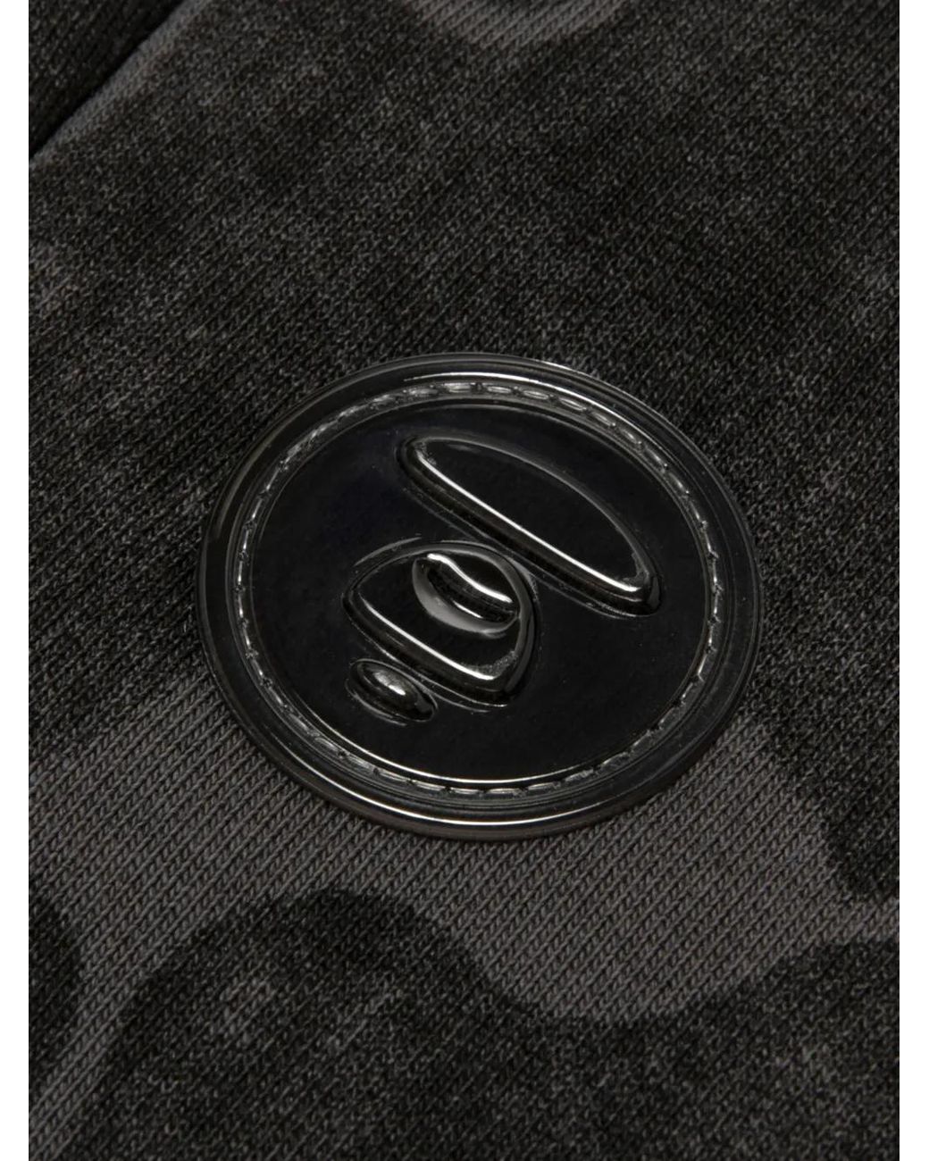 Aape By A Bathing Ape Black Camouflage Shorts for men