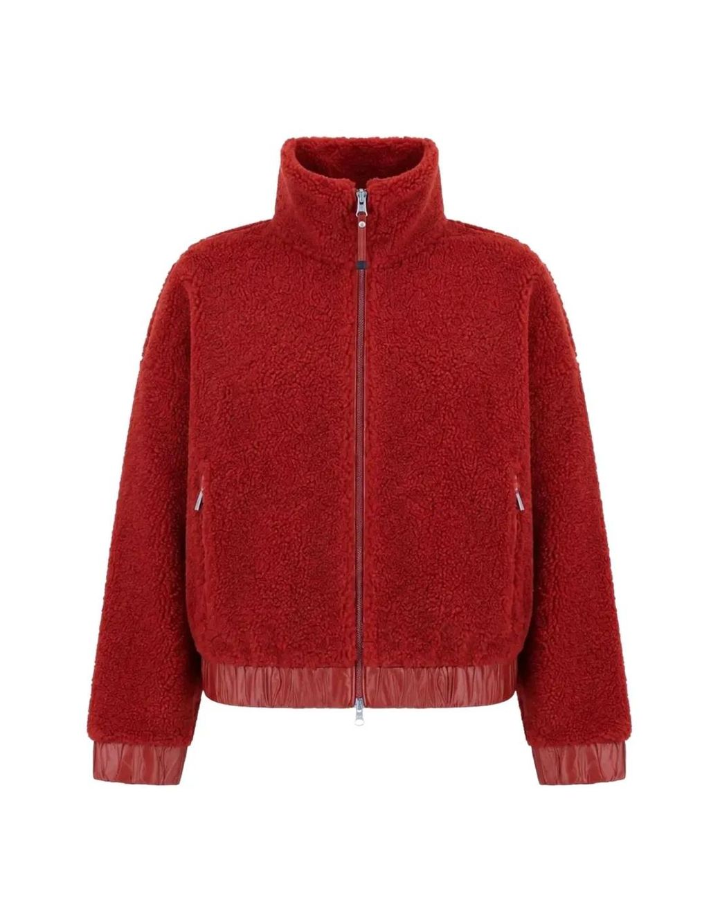 Parajumpers Red Sori Teddy-Fleece Sweatshirt