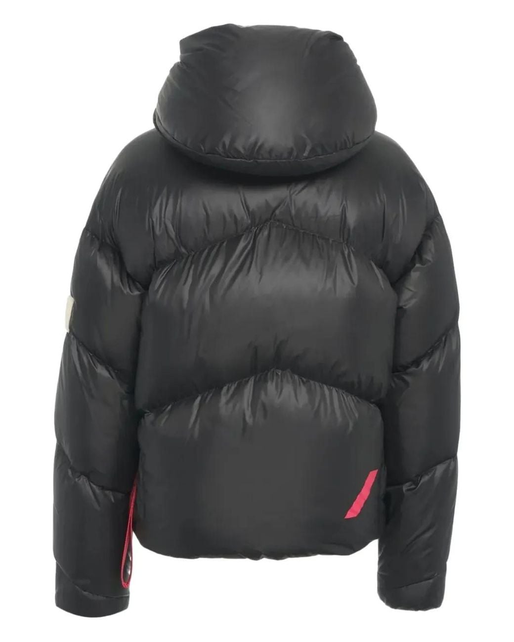 AFTER LABEL Gray Hooded Puffer Jacket