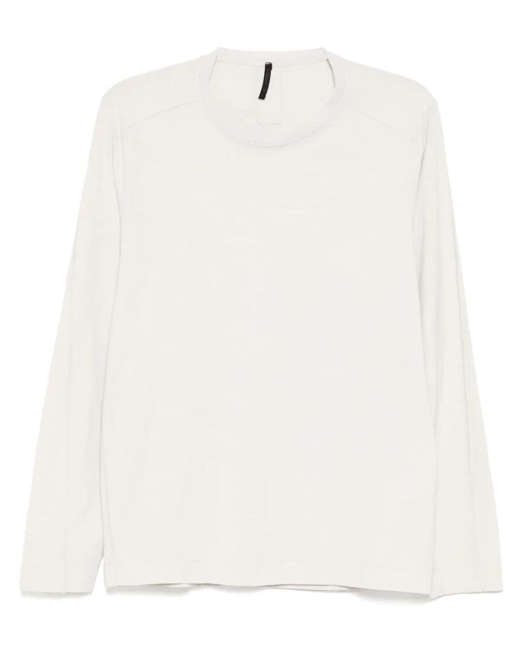 Transit White Panelled T-Shirt for men