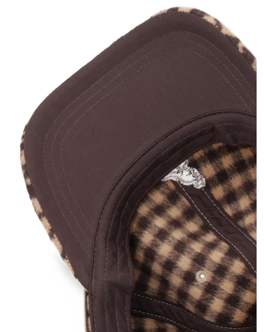 Kangol Brown Block Zig Baseball Cap for men
