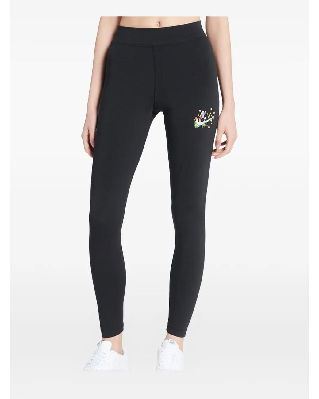 Nike Blue Dri-Fit Swoosh Run 7/8 Leggings