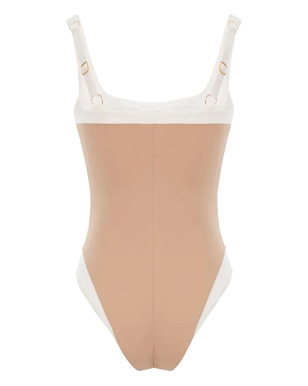 Noire Swimwear White Adele Swimsuit