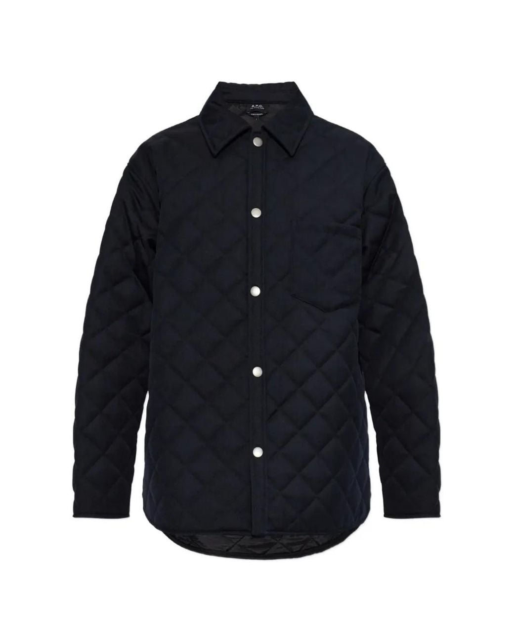 A.P.C. Blue Georges Wool Jacket for men