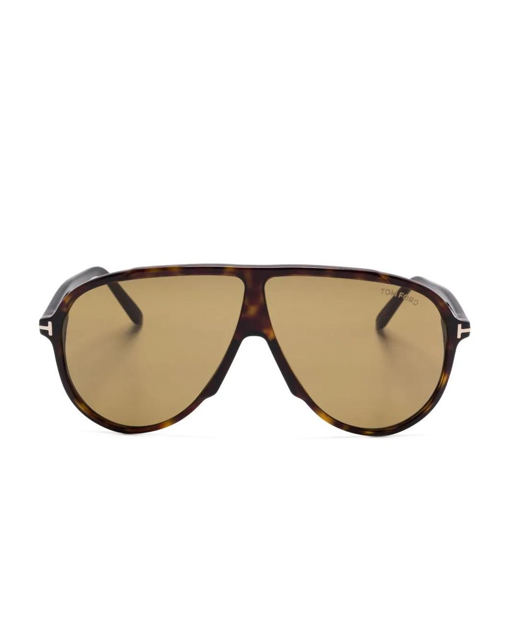 Tom Ford Natural Getönte Pilotenbrille