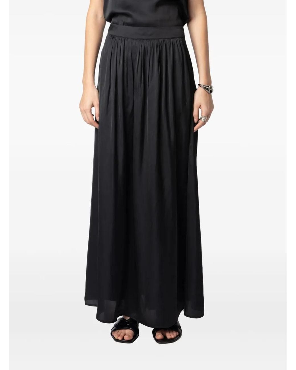 Zadig & Voltaire Black Jady Satin Bijoux