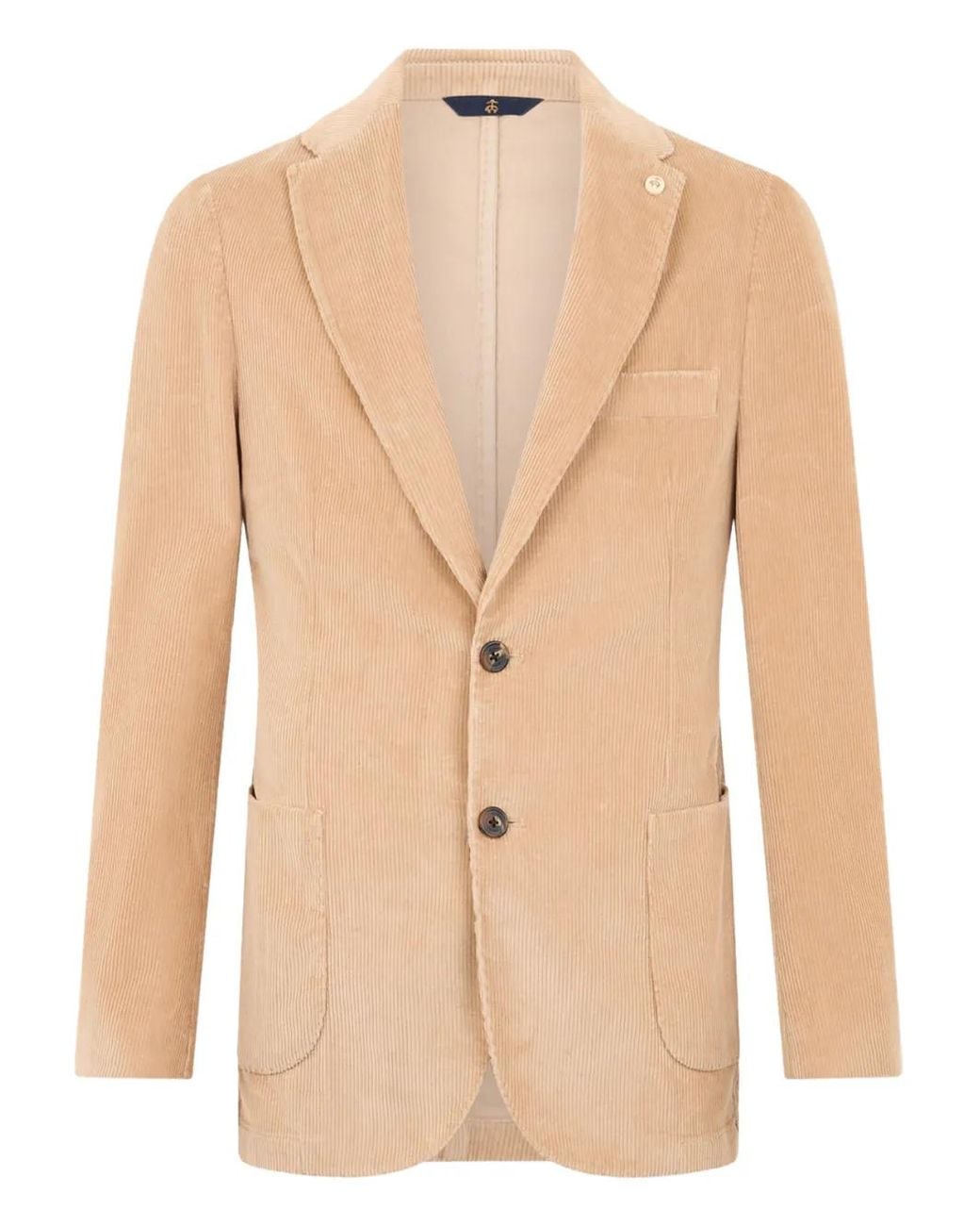 Brooks Brothers Natural Corduroy-Textured Blazer for men