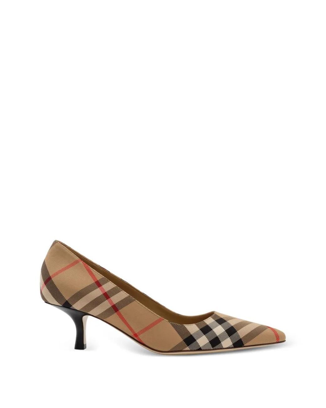 Burberry Multicolor Check Pumps