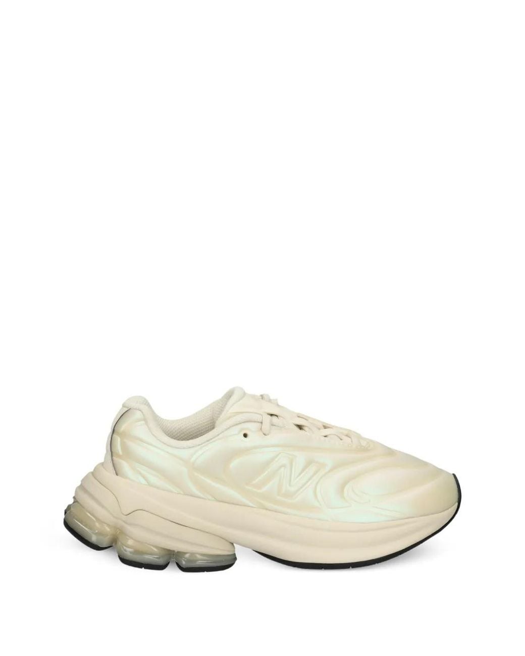 New Balance White 5030 Lace-Up Sneakers